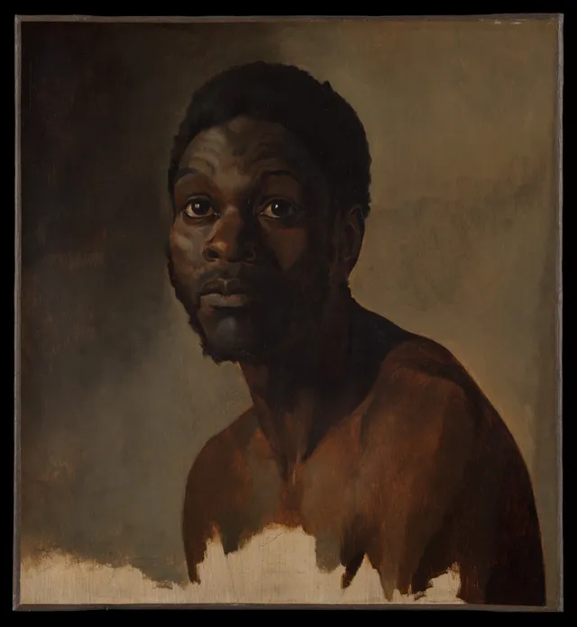 Bust-Length Study of a Man
