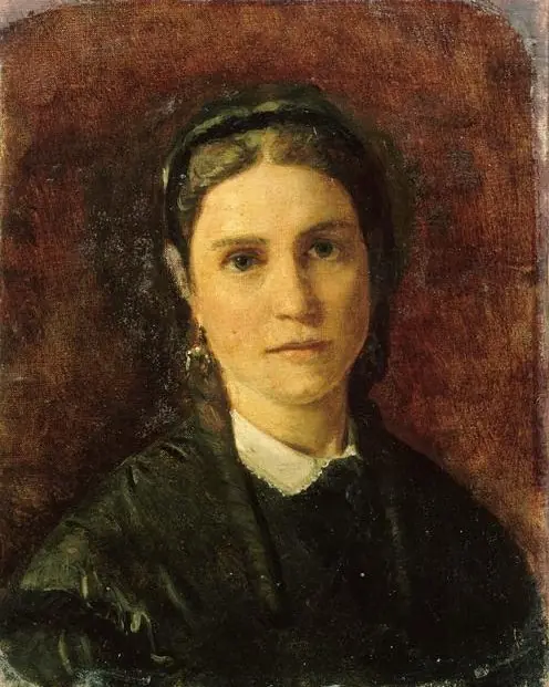 Flore Gisclon, wife François-Auguste Biard [formerly identified as Léonie Thévenot d'Aunet], by François-Auguste Biard