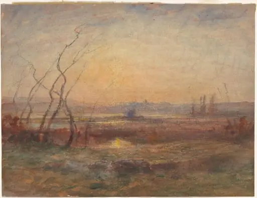 Environs de Cremieu, by François-Auguste Ravier