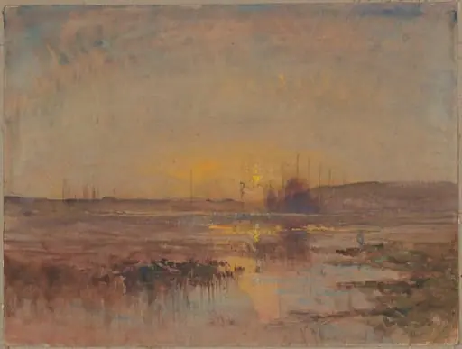 Vicinity of Morestal, by François-Auguste Ravier