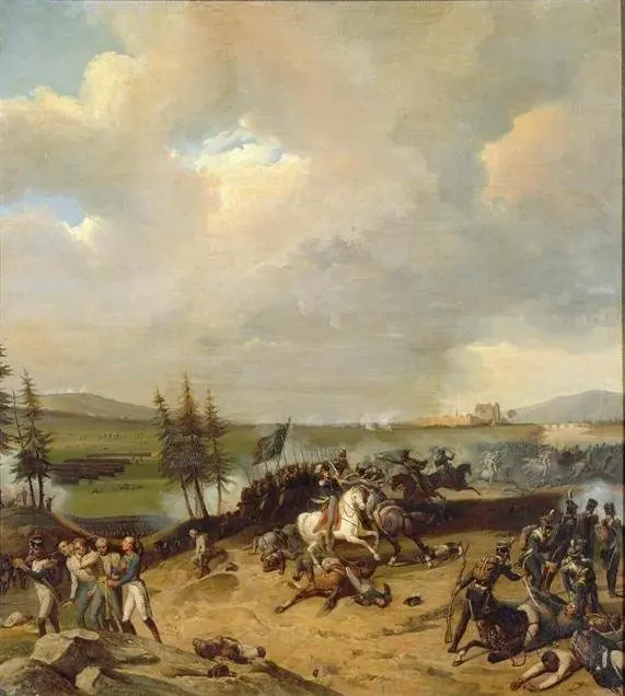 Combat de Saalfeld, 10 octobre 1806, by François-Barthélémy-Augustin Desmoulins
