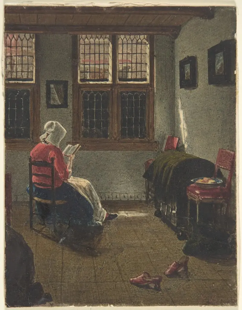 A Woman Reading, by François Bonvin