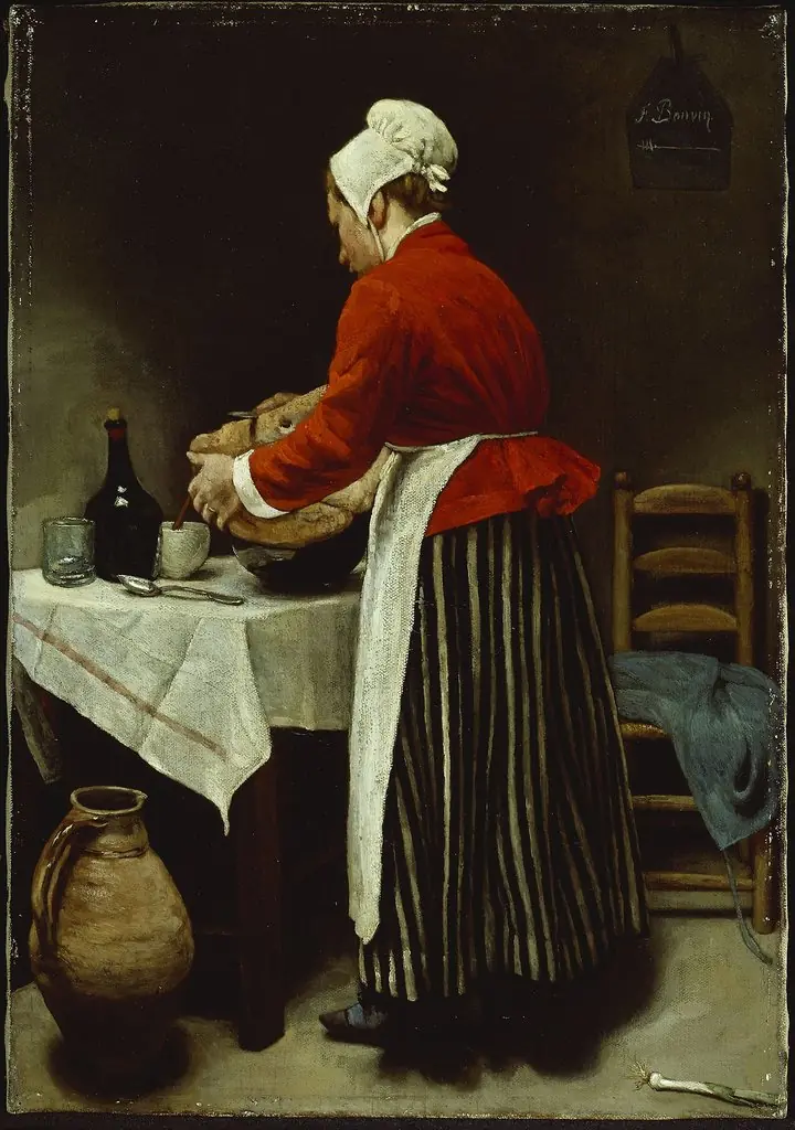 The Maid, by François Bonvin