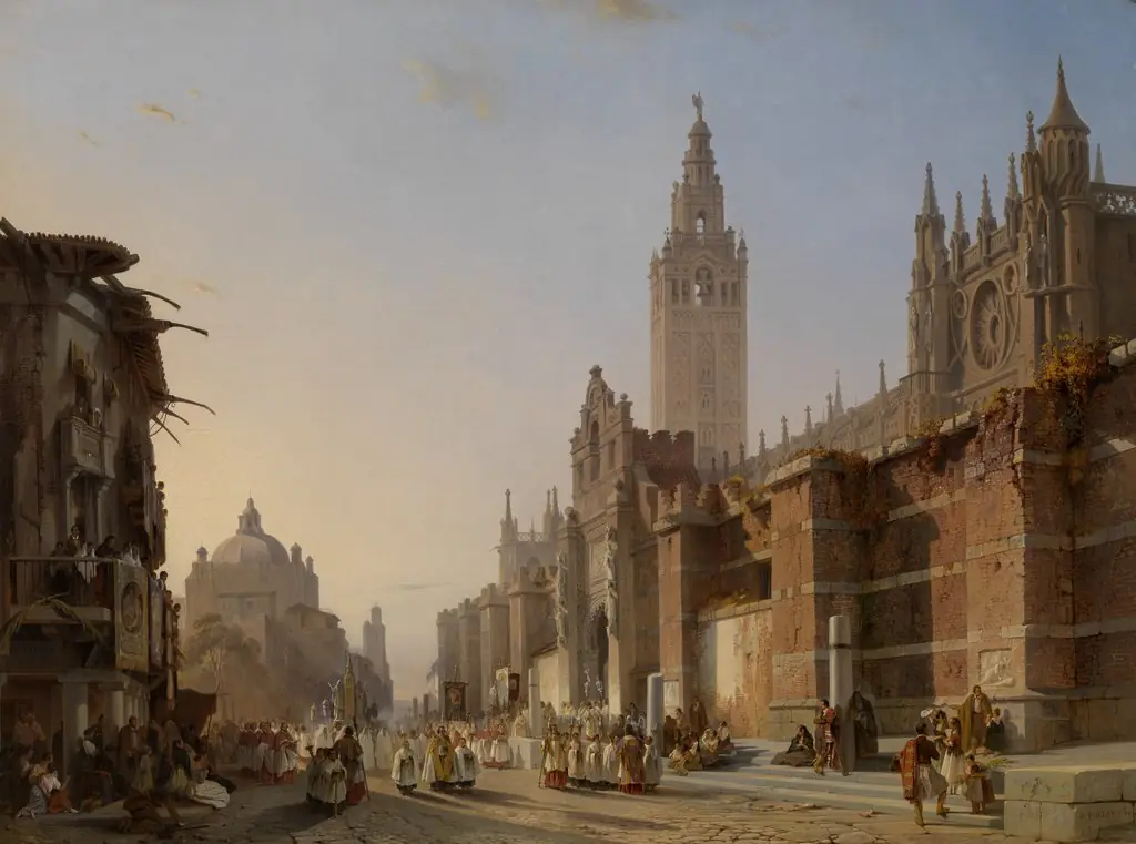 The Cathedral of Seville, by François Bossuet