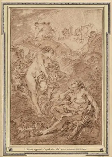 Aurora and Cephalus, by François Boucher