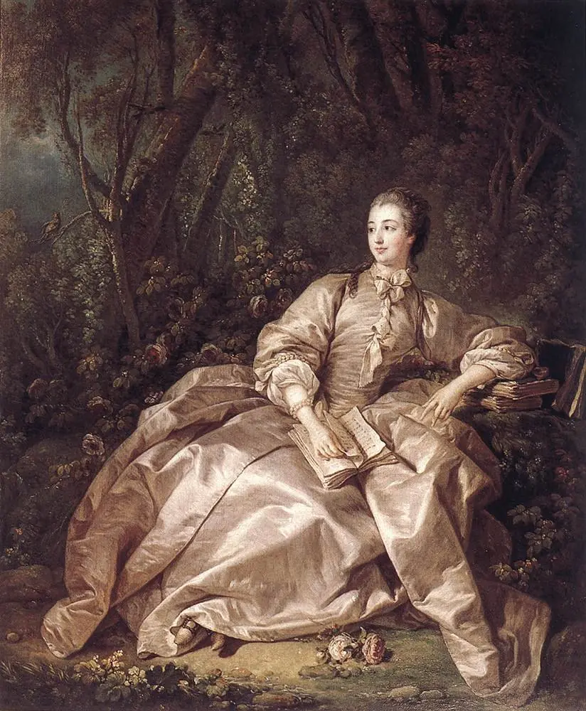 Madame de Pompadour (1721-1764), Mistress of Louis XV, by François Boucher