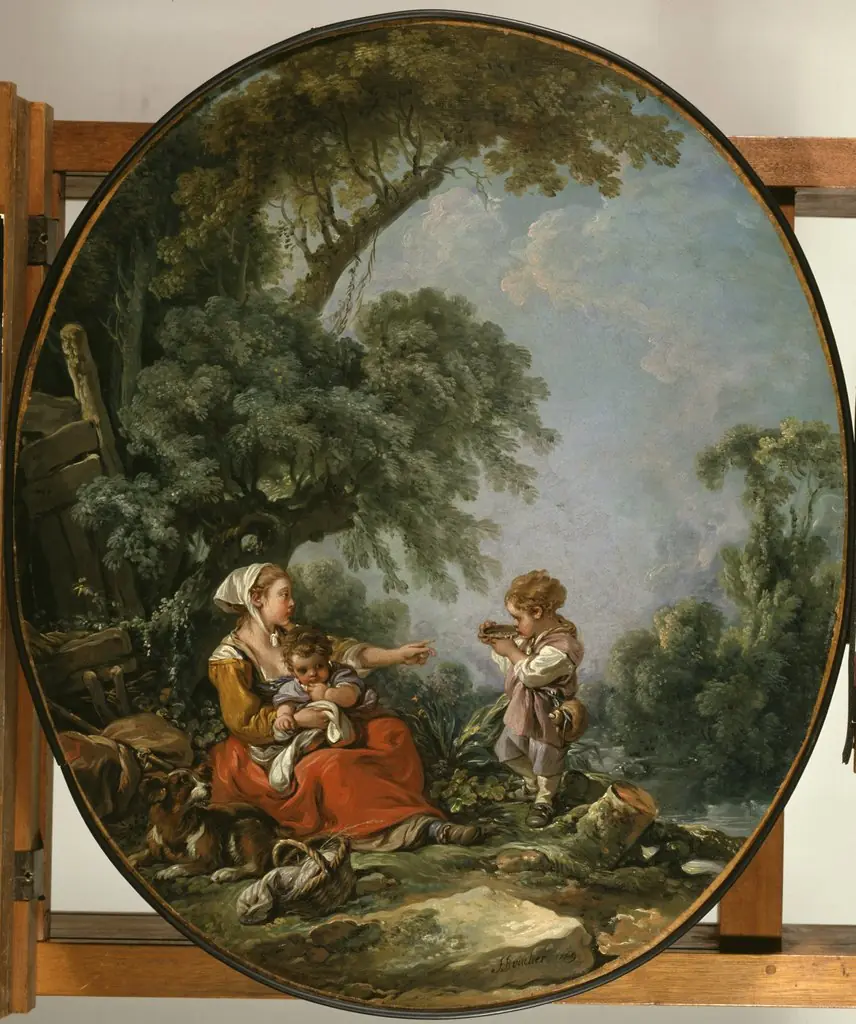 Pastoral Repast, by François Boucher