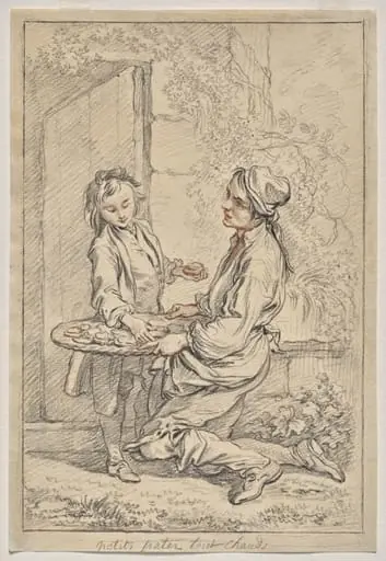Pastries, Talmouses, All Hot, by François Boucher