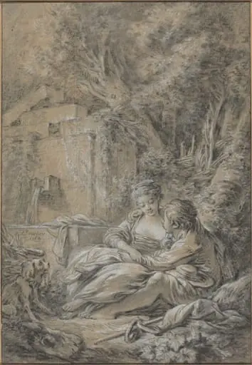 Tête-à-tête, by François Boucher