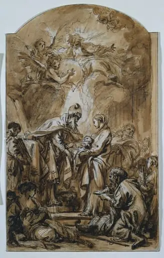 The Presentation in the Temple, by François Boucher