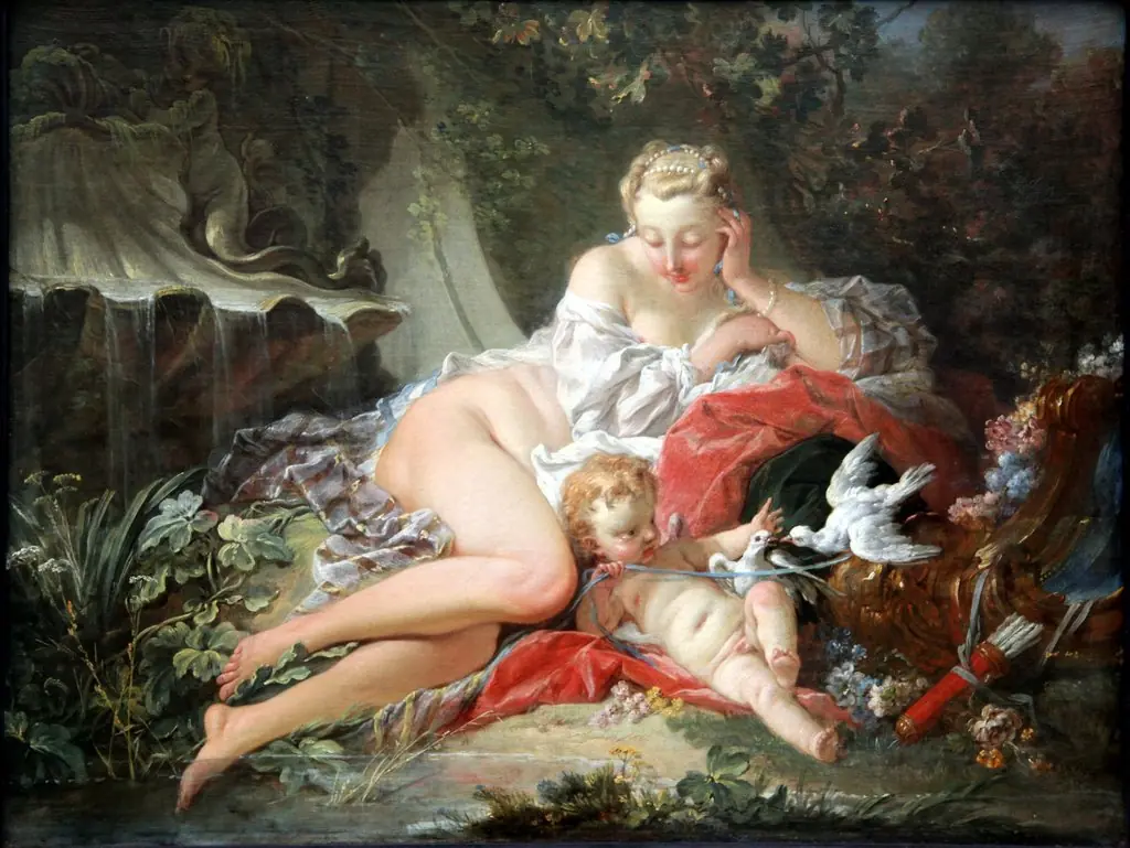 Venus and Cupid, by François Boucher