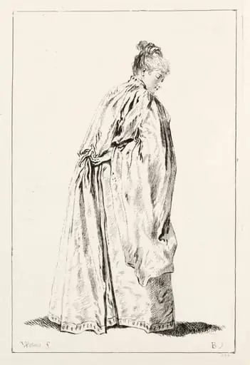 Woman Standing, by François Boucher