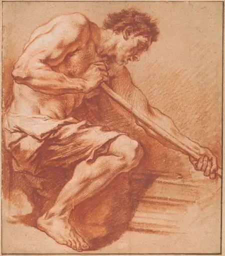 Worker at a Forge, by François Boucher