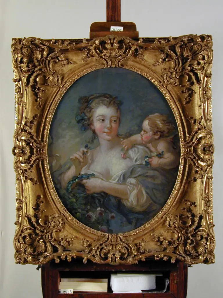 Young Girl and Eros, by François Boucher