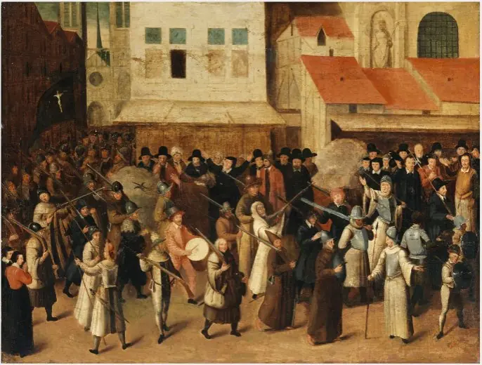 The Procession of the League, by François Bunel the Younger