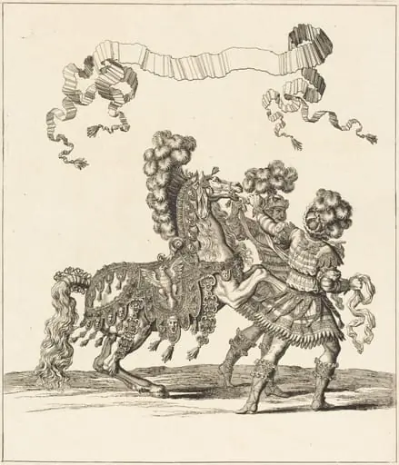 Cheval de Main et Palfreniers Romains, by François Chauveau
