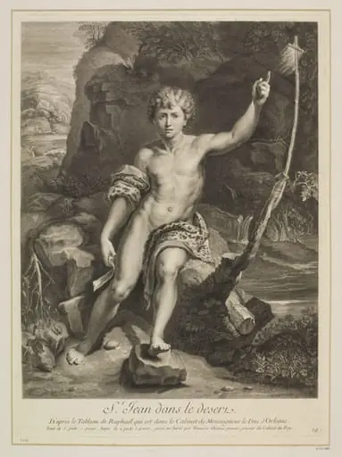 St. John in the Desert, by François Chereau