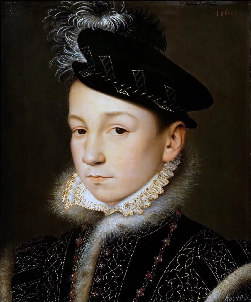 King Charles IX of France, by François Clouet