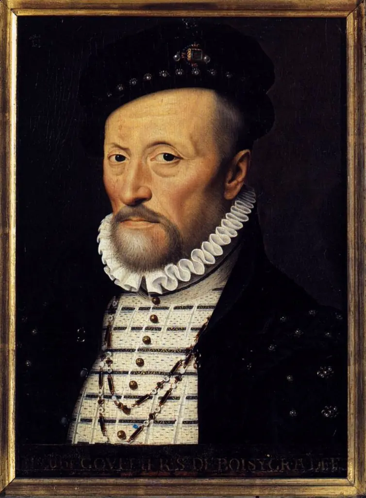 Portrait of Claude Gouffier, by François Clouet