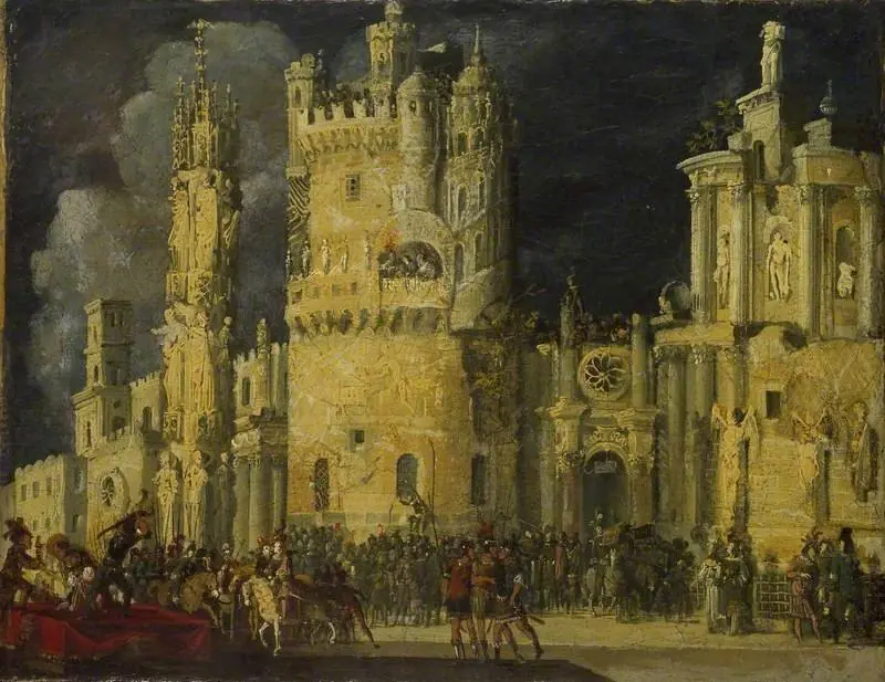 The Martyrdom of a female Saint, by François de Nomé