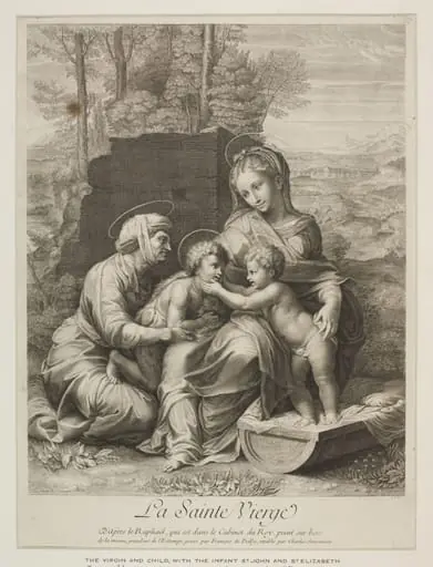 LA SAINTE VIERGE, by François de Poilly