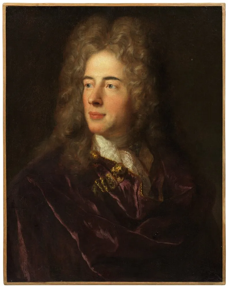 Portrait of the painter of miniatures Jacques-Antoine Arlaud (1668–1743), by François de Troy, oil, 1699