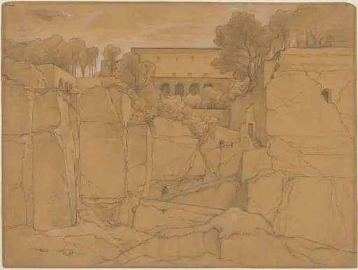 Sorrento, by François-Édouard Bertin