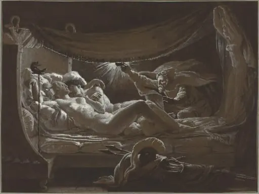 Vulcan Discovering Venus and Mars, by François-Édouard Picot