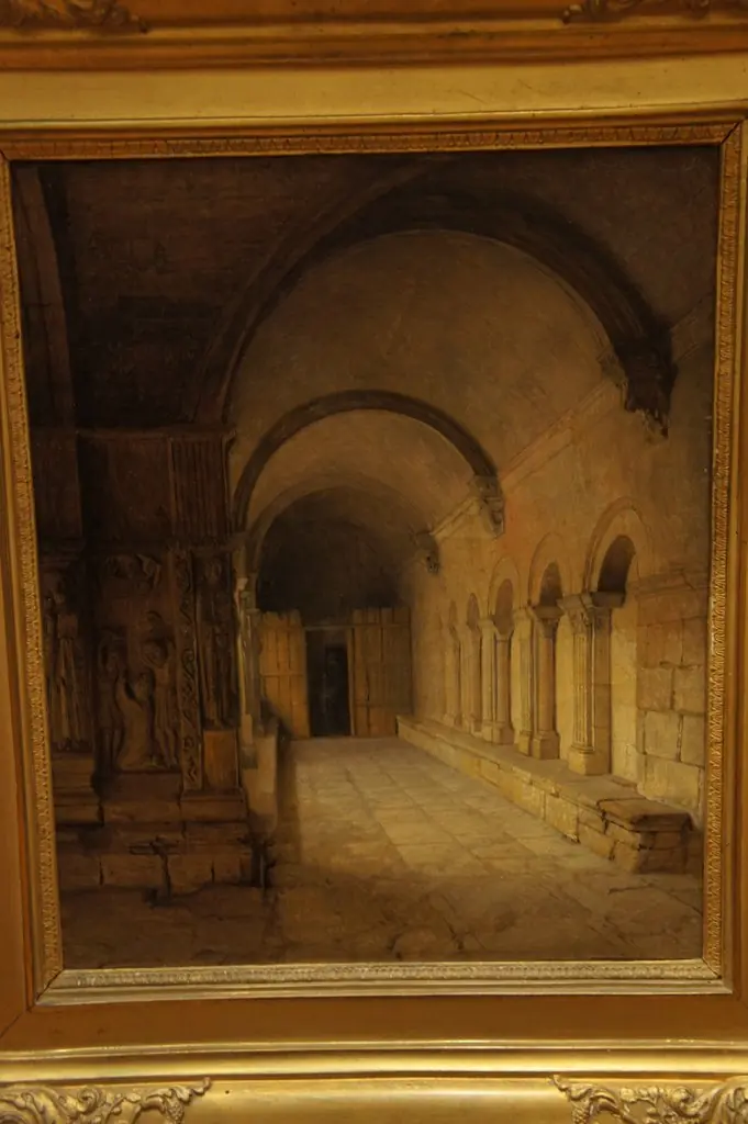 Le Cloître de l'église de Saint-Trophime à Arles, by François Fleury-Richard