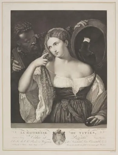 Titian's Mistress, by François Forster
