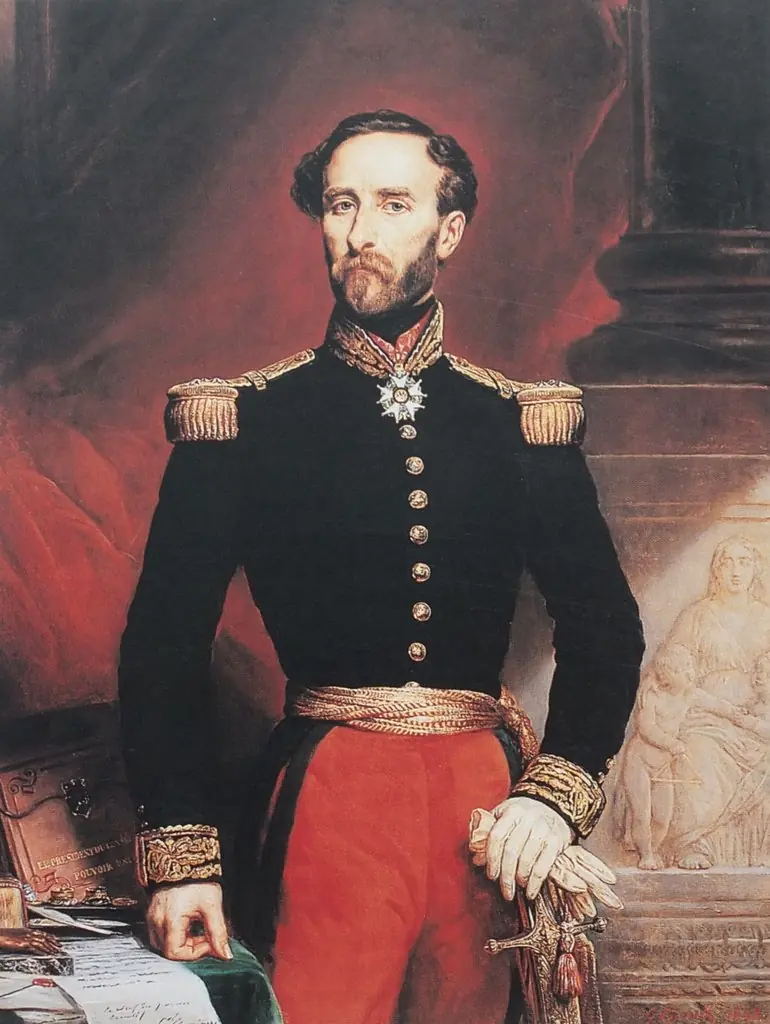 Portrait of General Eugène Cavaignac, by François Gabriel Guillaume Lépaulle
