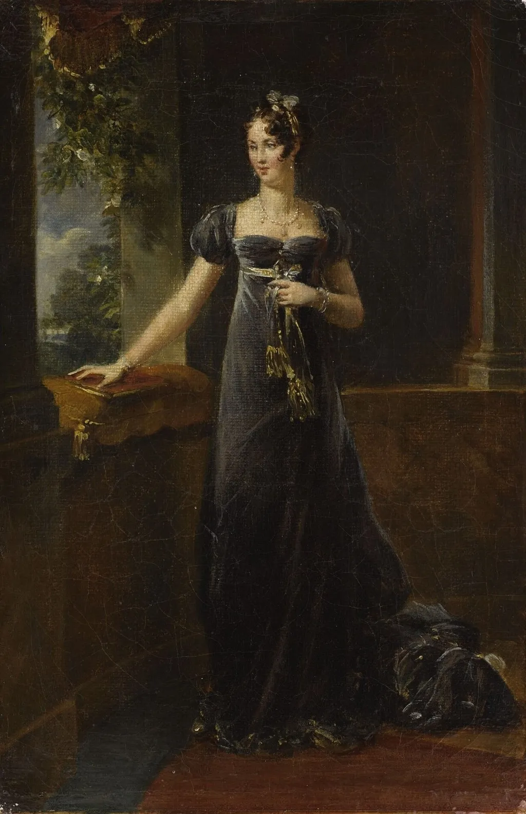 Auguste Amalia von Bayern, Vizekönigin von Italien, by François Gérard, oil