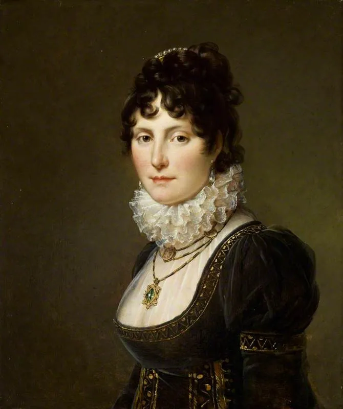 Mary Nisbet, Countess of Elgin (1777 - 1855), by François Gérard, oil, 1804