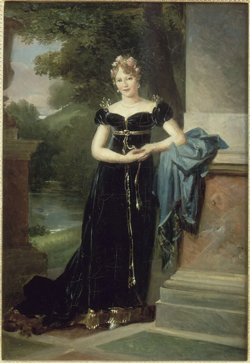 Portrait of Countess Maria Walewska., by François Gérard, oil, 1812