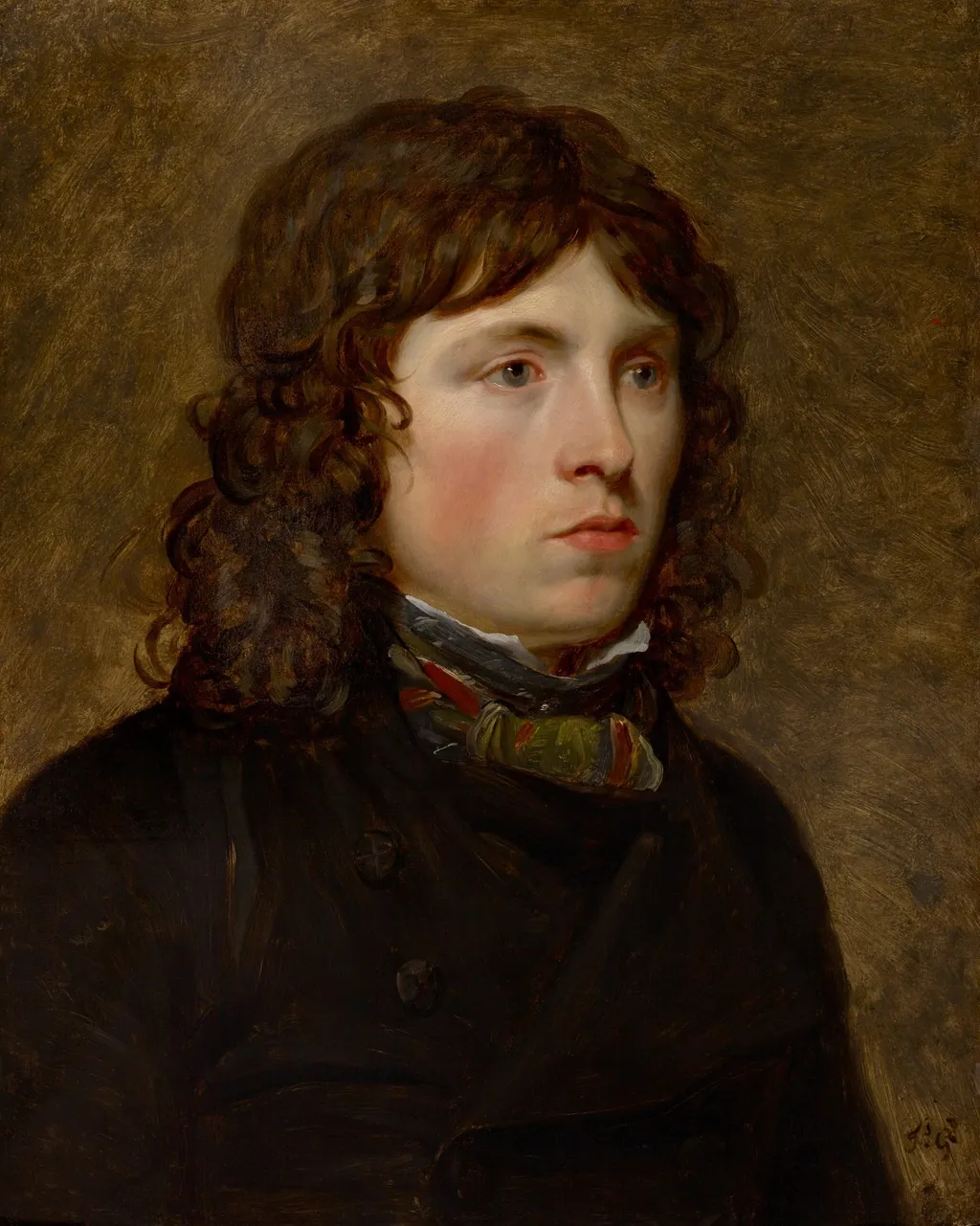 Portrait of G. F. Reverdin, by François Gérard, oil, 1798