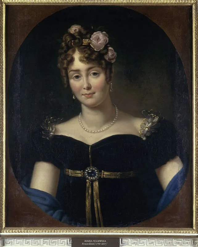 Portrait of Maria Walewska (1786–1817), by François Gérard, oil, 1813