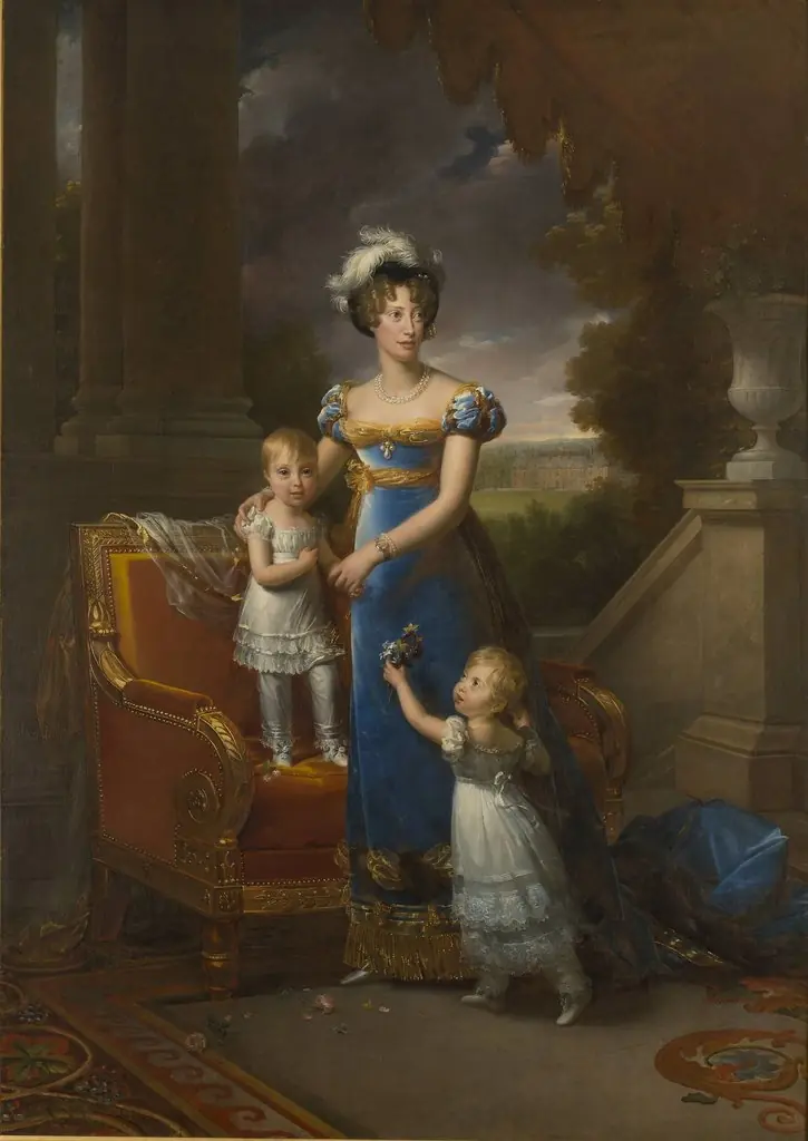 The Duchess of Berry and her Children