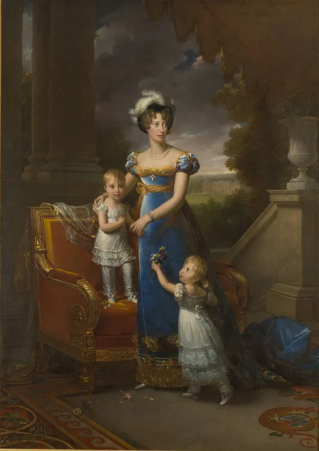 The Duchess of Berry and her Children — François Gérard