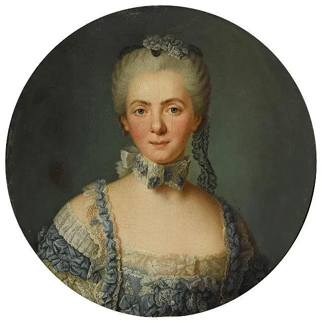 Drouais - Adélaïde of France, by François-Hubert Drouais, oil, 1763
