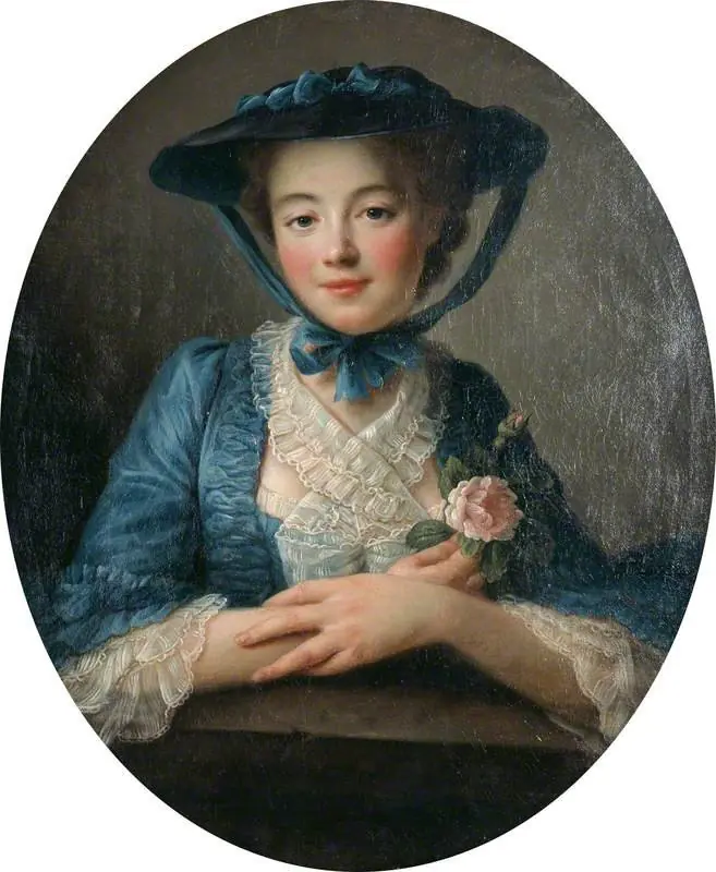 Mlle Doré, by François-Hubert Drouais