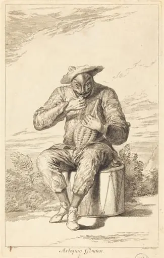 Arlequin Glouton, by François Joullain