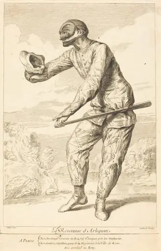 La Révéranse d'Arlequin, by François Joullain