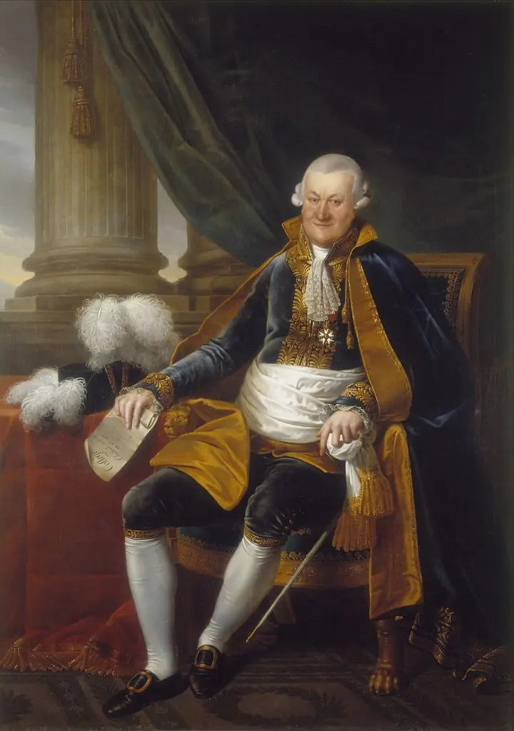 Portrait of François Joseph de Viry, by François Kinson