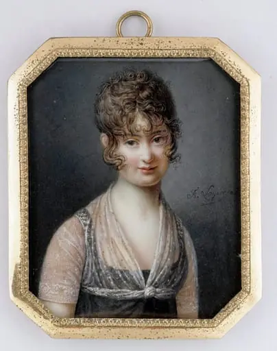 Naisen muotokuva, by François Lagrenée