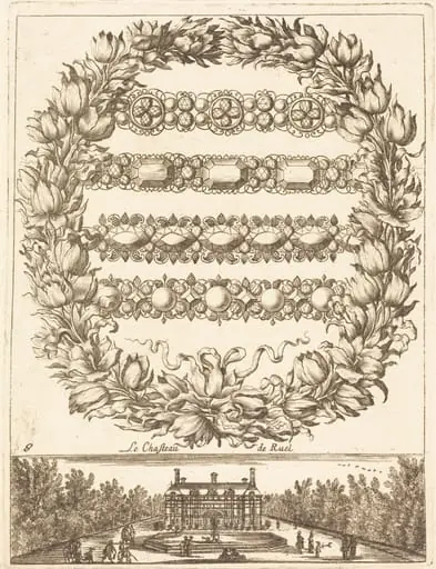 Le chasteau de Ruel, by François Le Febvre