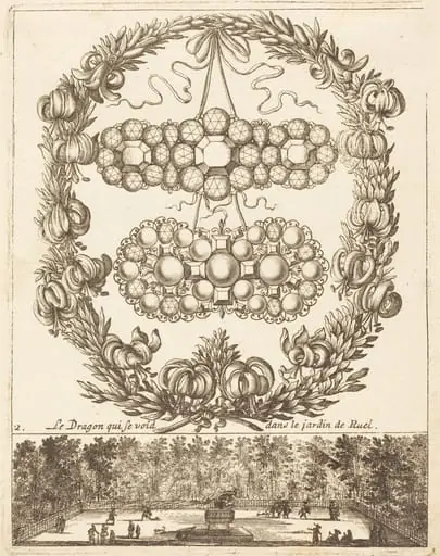 Le dragon qui se void dans le jardin de Ruel, by François Le Febvre