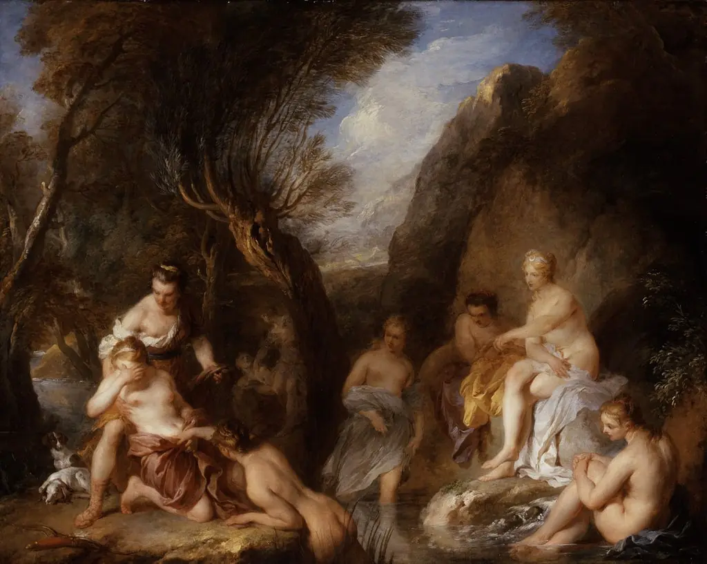 Diana and Callisto, by François Lemoyne