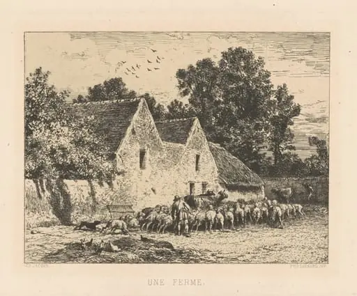 Une Ferme, by François Liénard