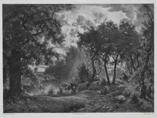 After the Shower, by François-Louis Français