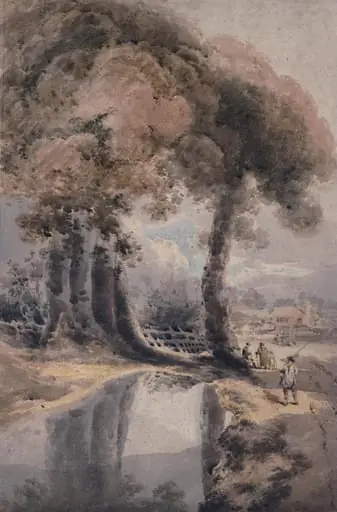 Hayes, Middlesex, by François Louis Thomas Francia